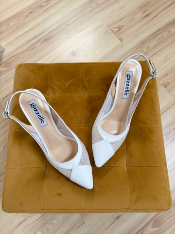NEW Pantofi Moon and Back Alb