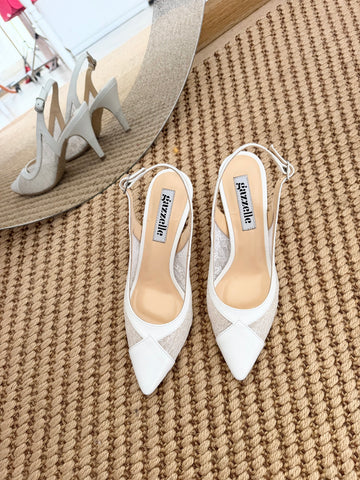 NEW Pantofi Moon and Back Alb