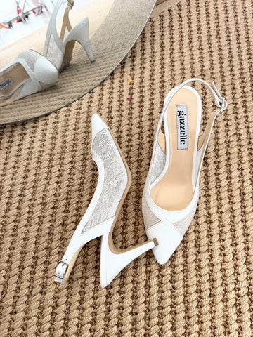 NEW Pantofi Moon and Back Alb