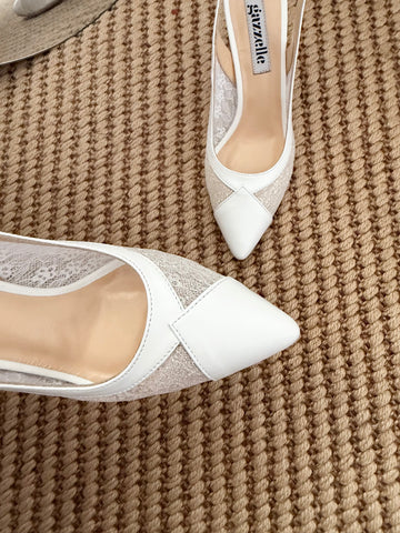 NEW Pantofi Moon and Back Alb