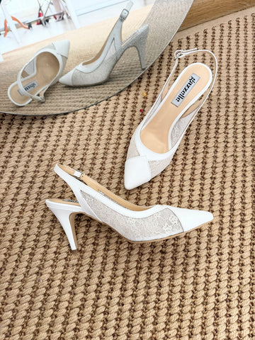 NEW Pantofi Moon and Back Alb