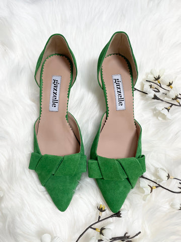 Pantofi Smile and Love Verde