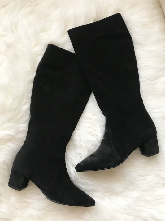 Cizme Perfect Sky Negru Velur