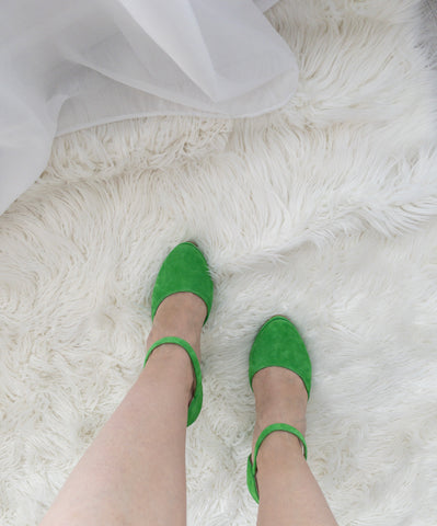 Pantofi This Time Verde