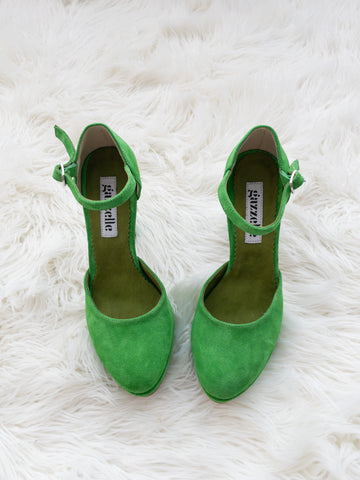 Pantofi This Time Verde