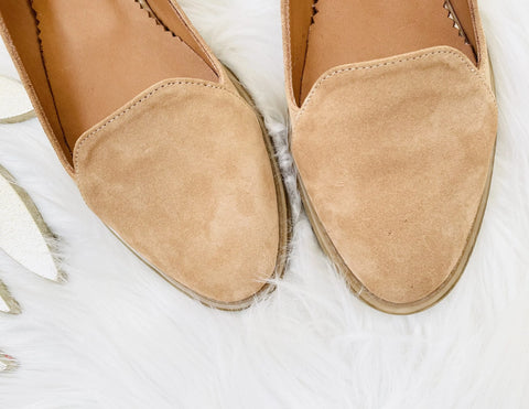 Mocasini Little Sweet Kiss Bej Camel