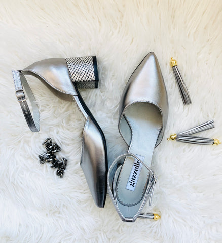 Pantofi Modern Cinderella Argintiu